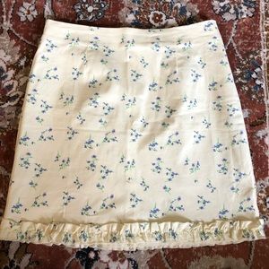 Urban Outfitters Floral Mini-Skirt